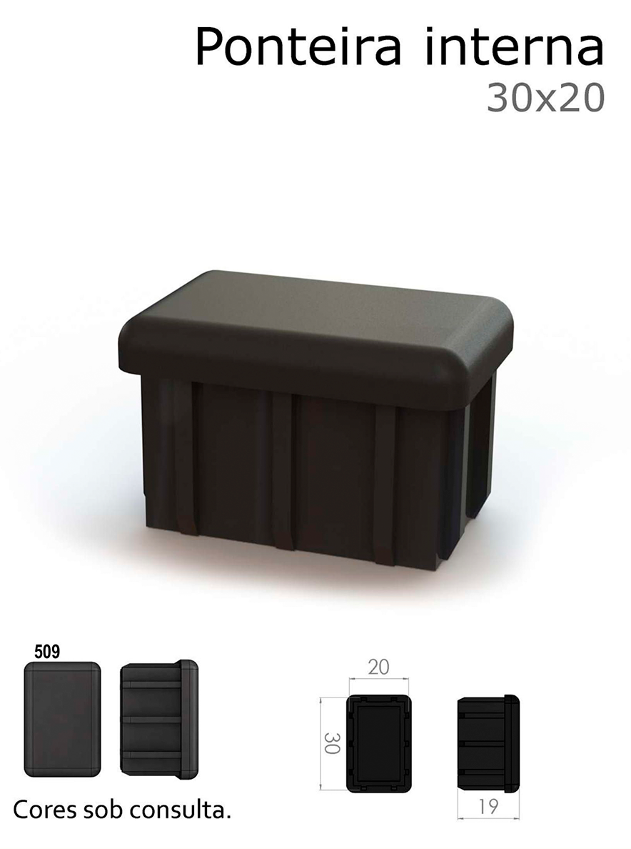 Ponteira interna 30x20
