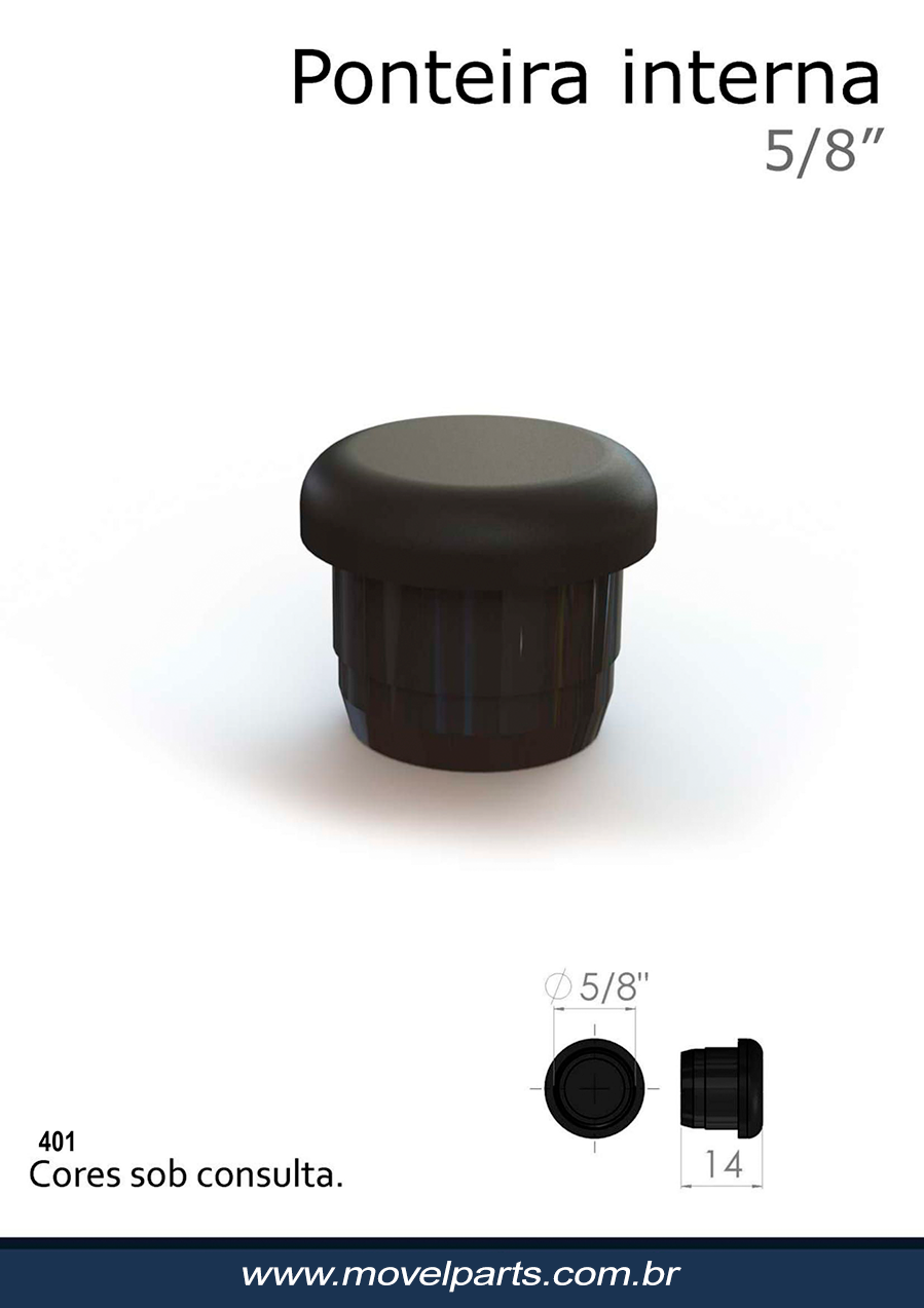 Ponteira interna 5/8"