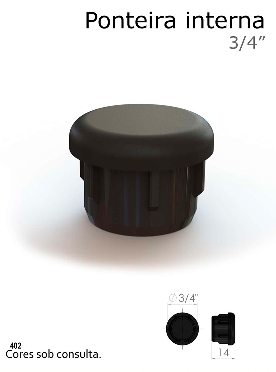 Ponteira interna 3/4"