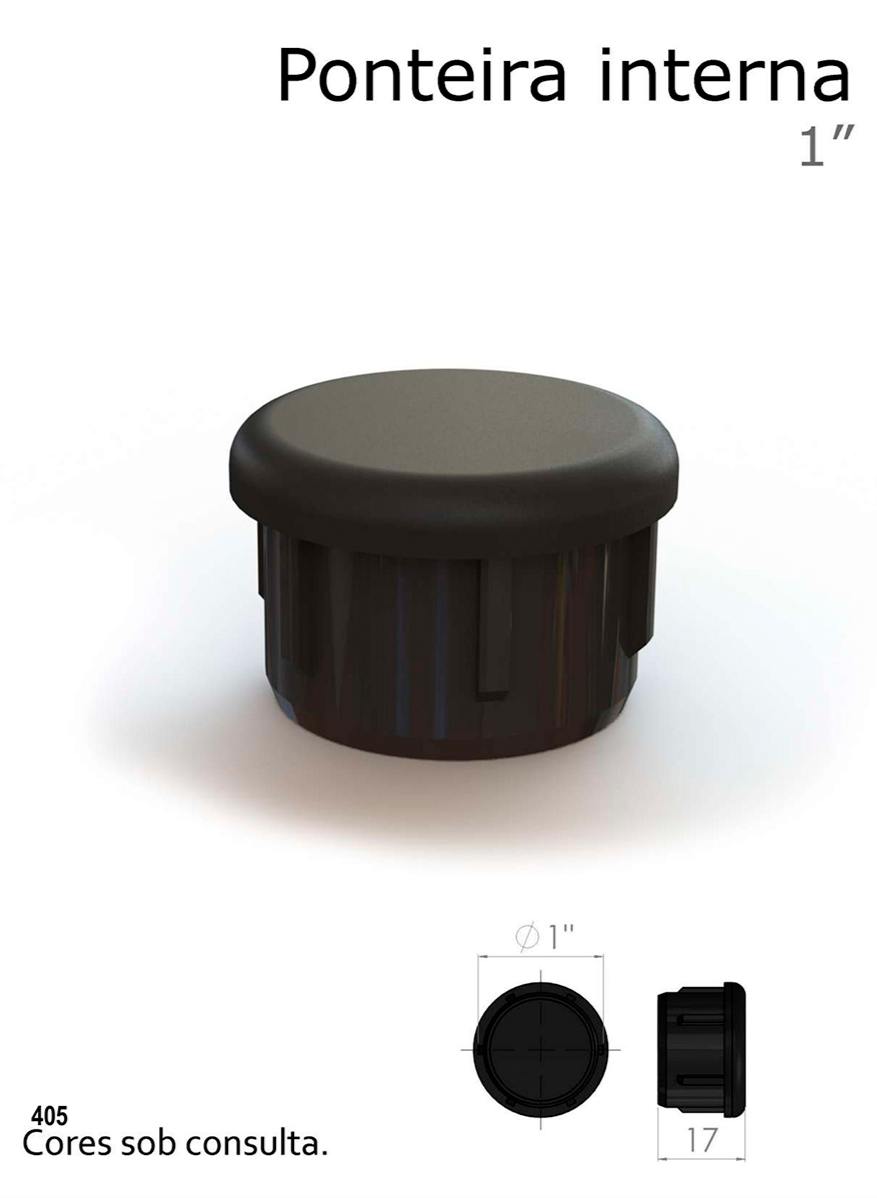 Ponteira interna 1"