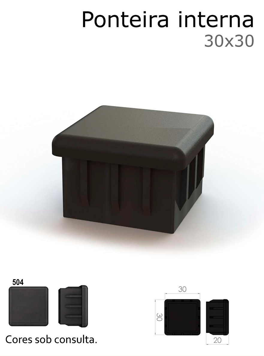 Ponteira interna 30x30