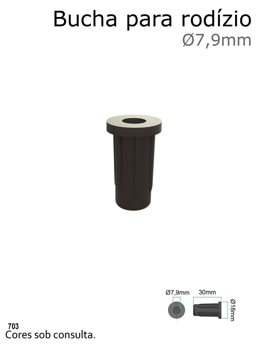 Bucha para rodízio