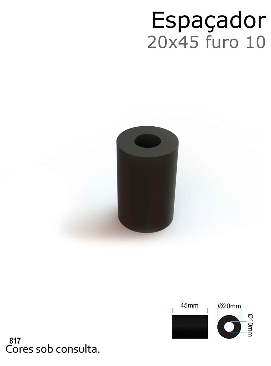 Espaçador 20x45