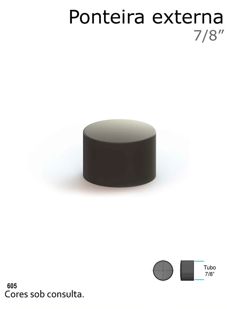 Ponteira externa 7/8"