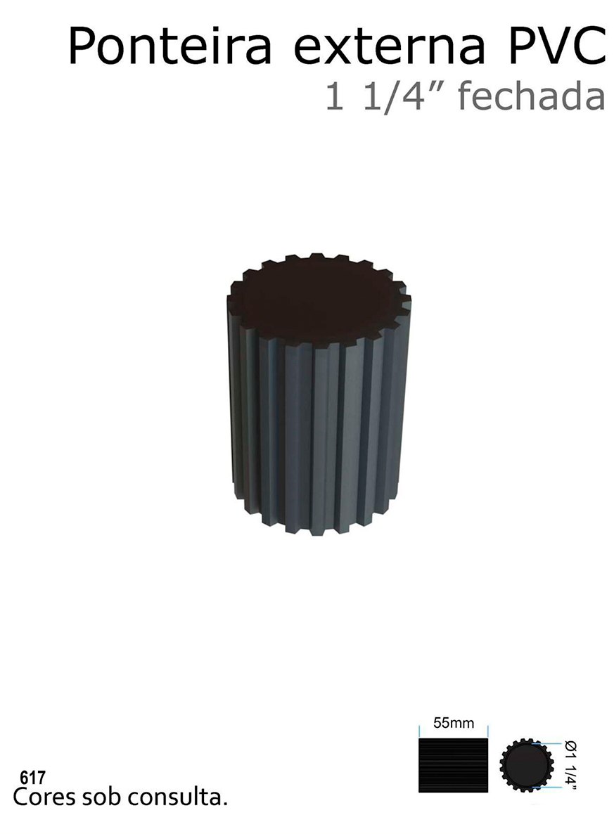 Ponteira externa PVC 1 1/4"