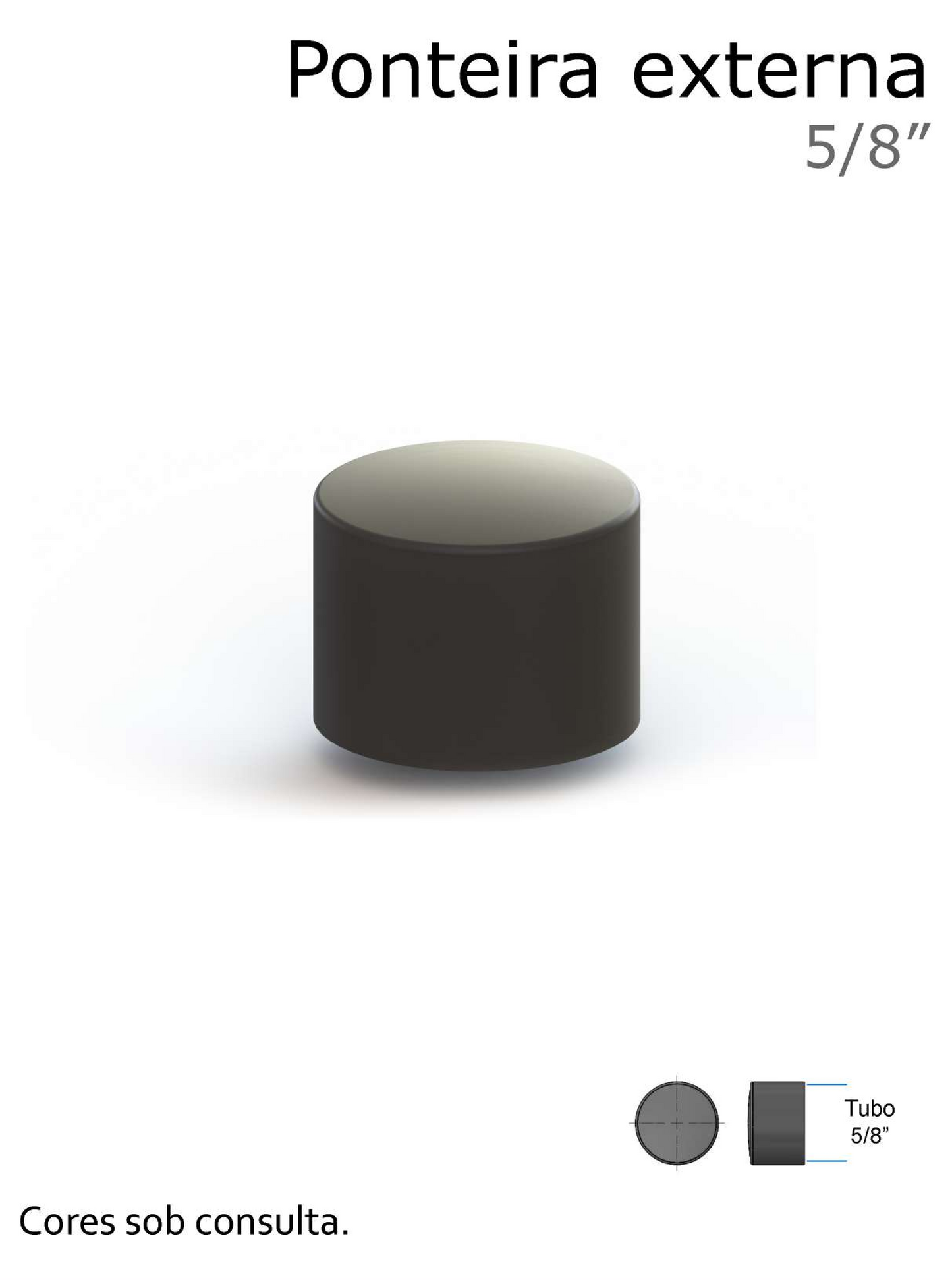 Ponteira Externa 5/8"
